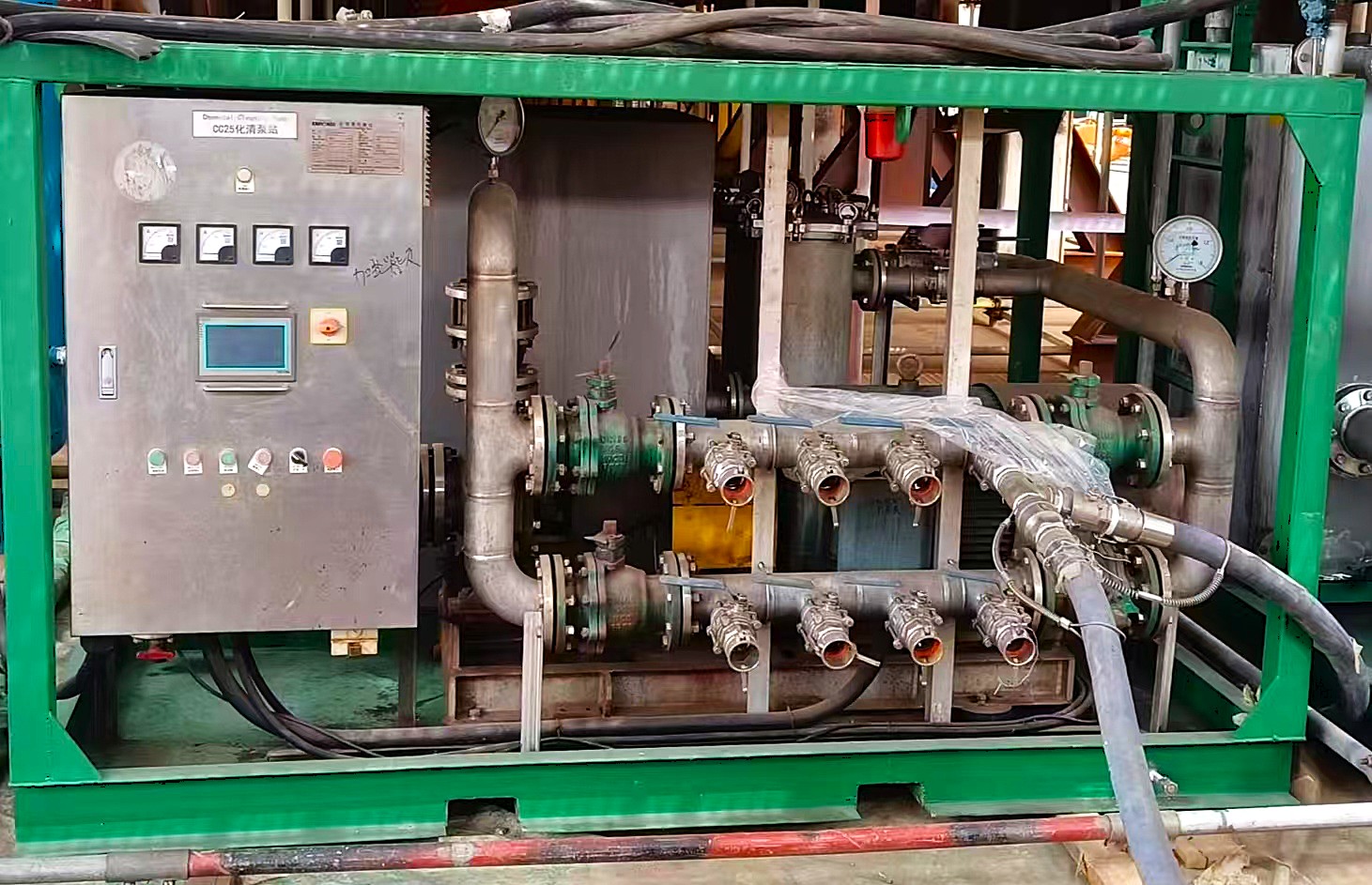 Chemical Cleaning Skid 25