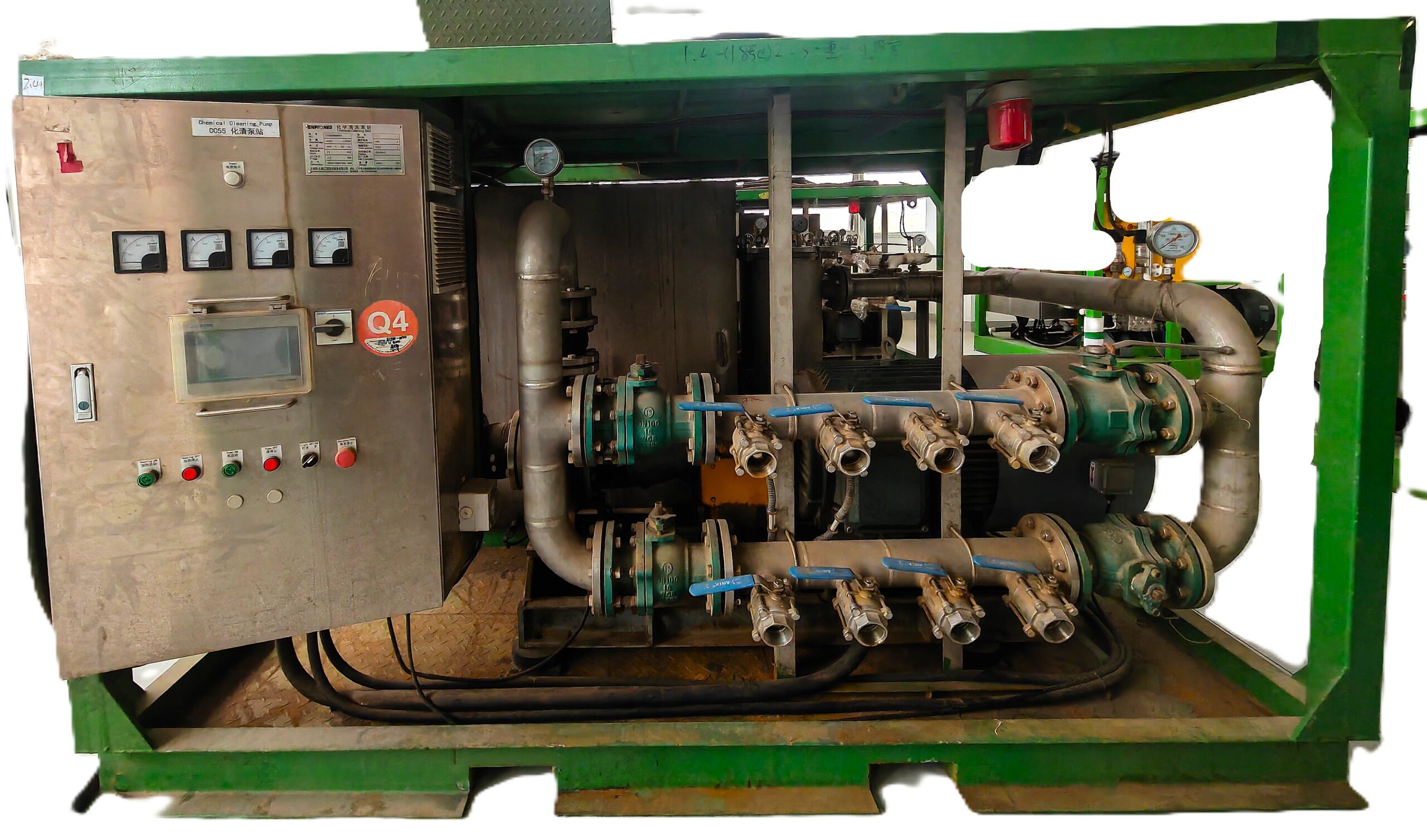 Chemical Cleaning Skid 55